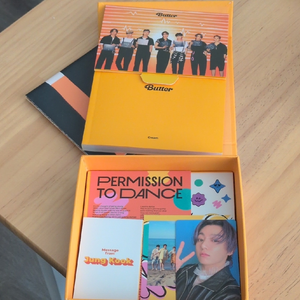 BTS Butter Album Cream Version